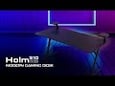 GENESIS profesionalna gaming miza HOLM 510 RGB