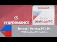 TOSHIBA 3,5 vgradni trdi disk P300 4TB, HDWD240UZSVA