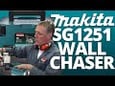 MAKITA rezalnik za zidne utore SG1251J 1400W 125mm