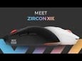 GENESIS brezžična optična gaming miška ZIRCON XIII, črna