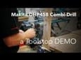 MAKITA akumulatorski udarni vrtalnik vijačnik DHP458RFJ 18V/3,0Ah 91Nm