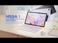 BLACKVIEW tablični računalnik Mega 1, 12+256GB, siva