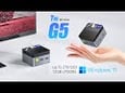 GMKTEC mini računalnik G5 Intel N97 12+256GB, črna