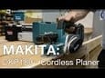 MAKITA akumulatorski utorni oblič DKP180Z 18 V 82mm