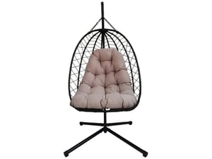 ARANEA viseči stol 110x90x60, bež