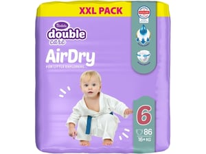VIOLETA plenice Air Dry Giga Junior Plus, velikost 6 (16+ kg), 86 kosov