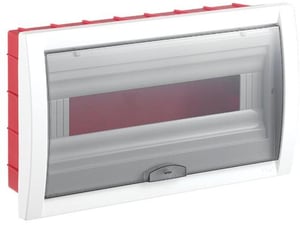 VIKO PANASONIC Hišna razdelilna omarica VIKO podometna 18M bela-transparentno siva