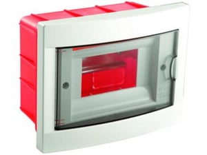 VIKO PANASONIC Hišna razdelilna omarica VIKO podometna 6M bela-transparentno siva