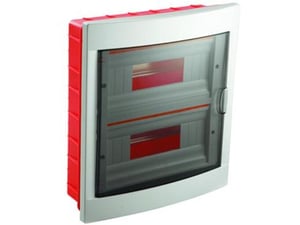 VIKO PANASONIC Hišna razdelilna omarica VIKO podometna 24M bela-transparentno siva