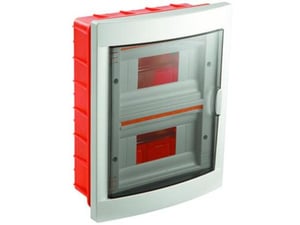 VIKO PANASONIC Hišna razdelilna omarica VIKO podometna 16M bela-transparentno siva