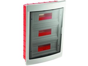 VIKO PANASONIC Hišna razdelilna omarica VIKO podometna 36M bela-transparentno siva