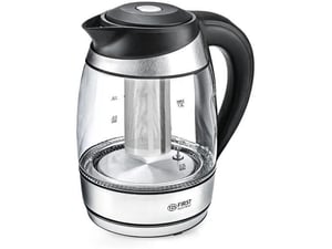 FIRST grelnik vode 1,8l, 2200W, stekleni, filter za čaj, T-5405