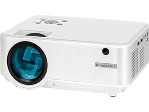 KRUGER-MATZ LED projektor LED20, 1920x1080 px, 5000 lm, srebrna, PRO-0370-FHD