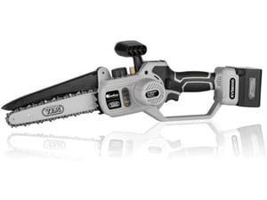 VOLPI motorna žaga z 2 baterijama za polnjenje 21,6 V, 4,0 Ah