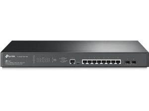 TP-LINK mrežno stikalo JetStream, 8-port PoE+, 2.5GBASE-T, 2-port 10GE SFP+ L2+ Managed
