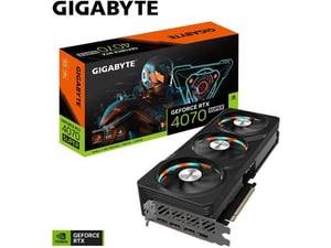 GIGABYTE grafična kartica GeForce RTX 4070 SUPER GAMING OC 12G, 12GB GDDR6X, GV-N407SGAMING OC-12GD