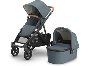 UPPABABY otroški voziček V3 Vista Dillan 0303-VIS-EU-DIL, Stone blue, Carbon, Sand L.