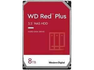 WD 8TB 5400rpm SATA-600 128MB Red WD80EFZX