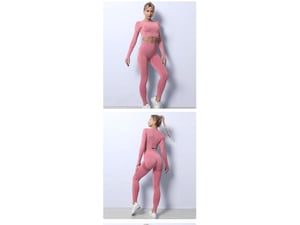 COZY ženske športne pajkice CoZyLeggings Diore - Roza, XL