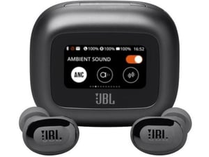 JBL brezžične ušesne slušalke Live Buds 3, črna
