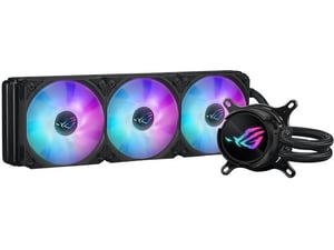 ASUS ROG Strix LC III 360 ARGB vodno hlajenje za procesor, trije 120mm ROG ARGB ventilatorji, Aura Sync 90RC00T1-M0UAY0