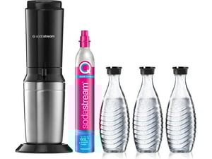 SODASTREAM Crystal 3 0 Promopack QC aparat za gaziranje vključno s 3 steklenicami (1016413490)