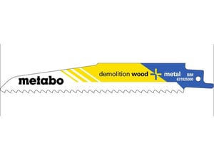 METABO listi za sabljasto žago BiM, 631925000, 150x1,6 mm, 5 kos