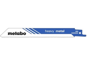 METABO listi sabljaste žage BiM 150 x 1,25mm, 628260000, 5 kos