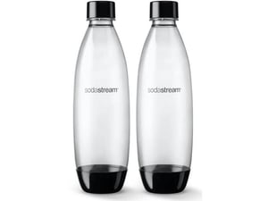 SODASTREAM PET plastenki DuoPack Fuse (2 plastenki, 1L, črna) (1741260410)