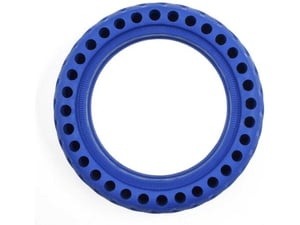 FDTWLV trda guma 8.5 za električni skiro Xiaomi M365 - modra z luknjami