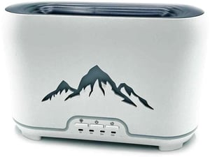 AWGIFTS difuzor vlažilec zraka himalayas, usb-c, daljinec, učinek plamena