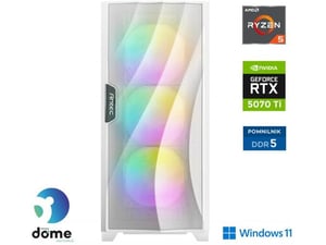 ANNI računalnik Gamer Extreme R5 9600X / RTX 5070 Ti / 32 GB / 2 TB / W11H