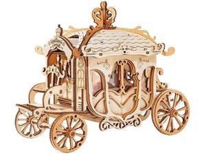 ROBOTIME 3D Puzzle, Klasična kočija, Lesena 3D sestavljanka 3D-TG506