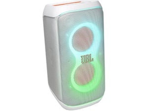 JBL prenosni karaoke zvočnik PartyBox Club 120, bela