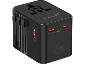 Chameleon Univerzalni potovalni adapter JY-312 - 25W GaN hitro polnjenje
