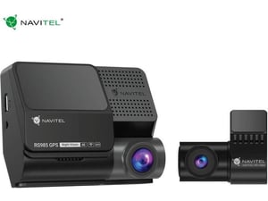 NAVITEL avto kamera RS985 GPS + vzvratna kamera, črna