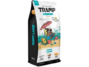 TRAMP briketi za pasje mladiče velikih pasem z ribo Nono Exquisite Puppy Large, 3 kg
