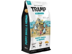 TRAMP briketi za pasje mladiče z ribo Nono Exquisite Puppy Small Medium, 3 kg
