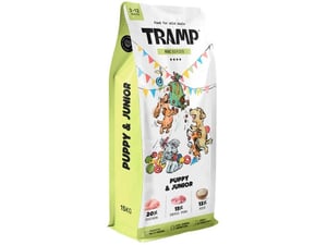 TRAMP briketi za pasje mladiče z piščancem in ibersko svinjino Roc Puppy&Junior, 3 kg