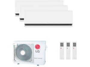 LG klimatska naprava trojček Deluxe AI AIR MU3R21.U23 + H09S1DA + H09S1DA + H09S1DA, 6.15 kW