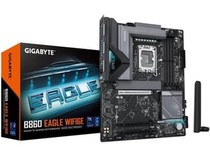 GIGABYTE matična plošča B860 EAGLE WIFI6E, LGA1851, ATX, WiFi 6E, Bluetooth