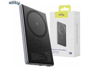 ALLITY polnilna baterija powerbank APB-300, 5000mAh, siva