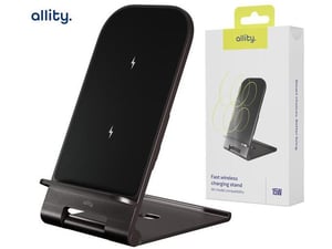 ALLITY brezžični polnilec AWC-100-15W, siv (Graphite)