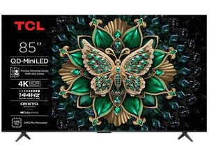 TCL UHD QD-Mini LED TV sprejemnik 85C6K, 215 cm