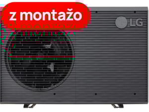 LG toplotna črpalka zrak-voda z montažo TermaV Monoblok R32 S II 16 kW, HM163MRS.UB40