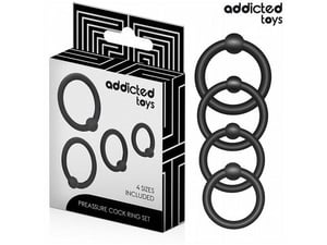 ADDICTED TOYS COCK Komplet Erekcijskih ObroČkov Addicted Toys Iii