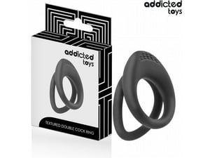 ADDICTED TOYS COCK Erekcijski ObroČek Addicted Toys Double Textured