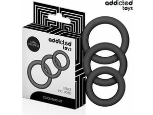 ADDICTED TOYS COCK Komplet Erekcijskih ObroČkov Addicted Toys I
