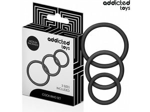 ADDICTED TOYS COCK Komplet Erekcijskih ObroČkov Addicted Toys Ii