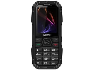 Evolveo GSM aparat MaxPhone A1 Dual SIM - črne barve